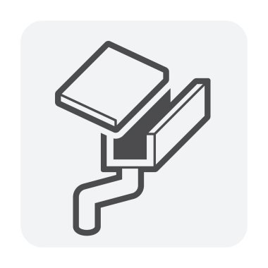 Cilt payı drenaj simgesi