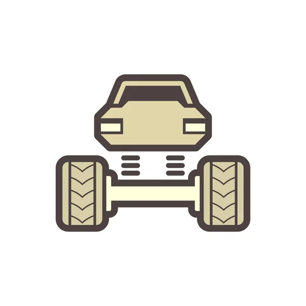 Geländewagen-Ikone — Stockvektor