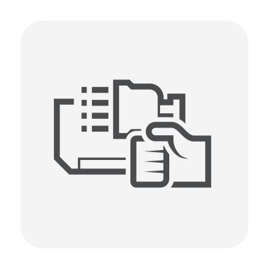 Klima temizleme ve araç simgesi tasarımı.