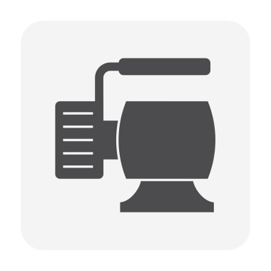 Klima montaj simgesi tasarımı için vakumlu hava pompası.