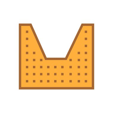 Çukur ve toprak kazma iş vektör simgesi tasarımı.