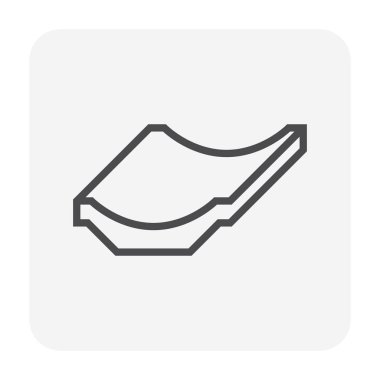 Sokak oluğu simgesi, 64x64 Mükemmel piksel ve düzenlenebilir vuruş.