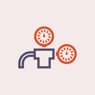 Gaz kesme araçları vektör tasarımı.