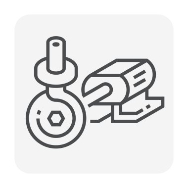 Beyaz arka plan üzerinde izole su dağıtımı için elektrikli su pompası ve tarım ekipmanları.