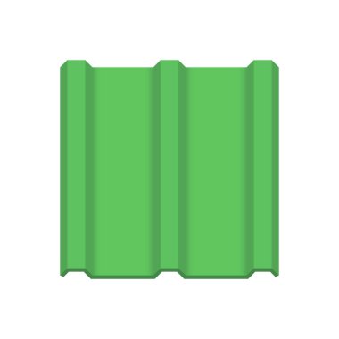 Çatı kaplama malzemesi simgesi tasarım.