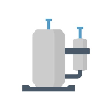 Hava kompresörü parçası simgesi.