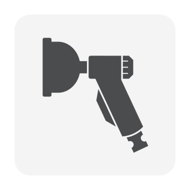 Klima temizleme ve araç simgesi tasarımı.