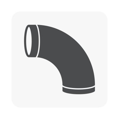 Hava kanalı kanal simgesi Hvac sistemi için.