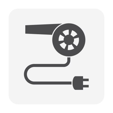 Klima temizleme ve araç simgesi tasarımı.