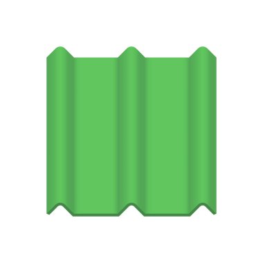 Çatı kaplama malzemesi simgesi tasarım.
