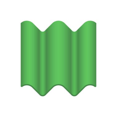 Çatı kaplama malzemesi simgesi tasarım.