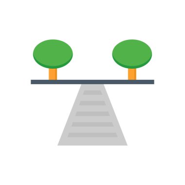 Bahçe ve bahçe dekorasyonu vektör simgesi tasarımı.