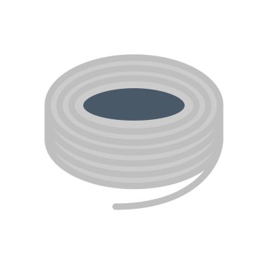 Beyaz arkaplanda çelik tel vektör tasarımı.