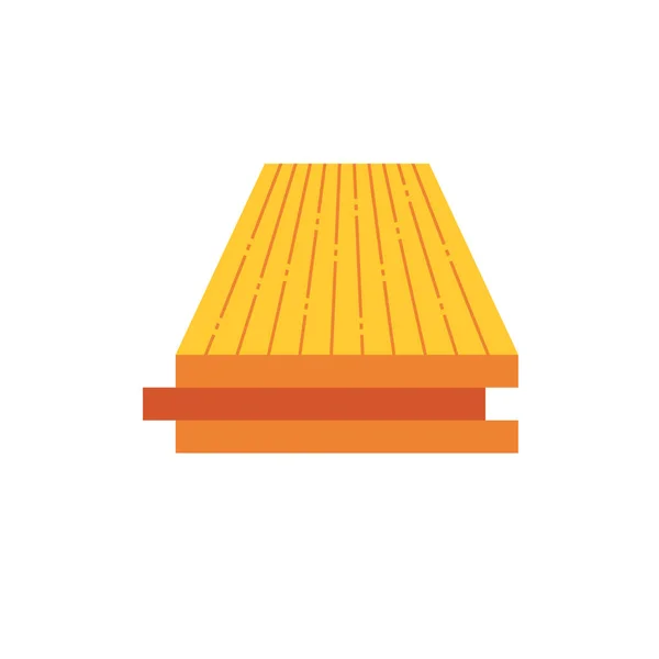 白い床材のアイコンのデザイン — ストックベクタ