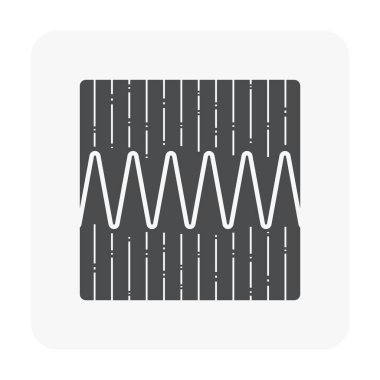 Beyaz ahşap zemin simgesini.