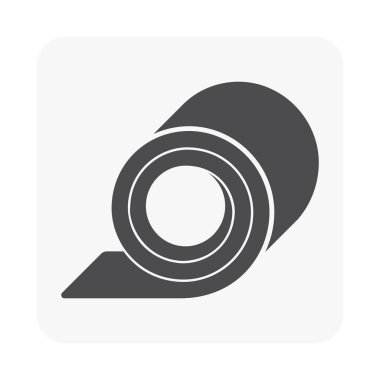 Hava kanalı kanal simgesi Hvac sistemi için.