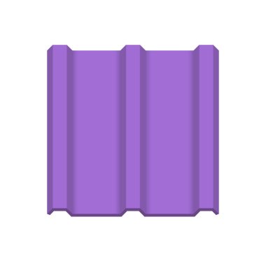 Çatı kaplama malzemesi simgesi tasarım.