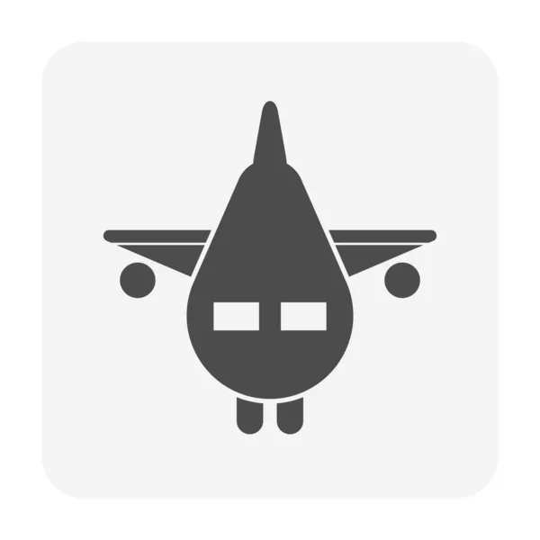 Airplane Vector Icon Design Transportation Concept Design — Stock Vector