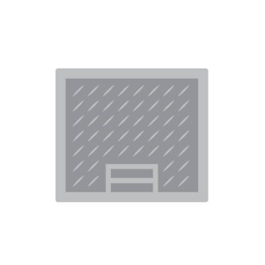 Sump pit cover simgesi, 64x64 Mükemmel piksel ve düzenlenebilir vuruş.