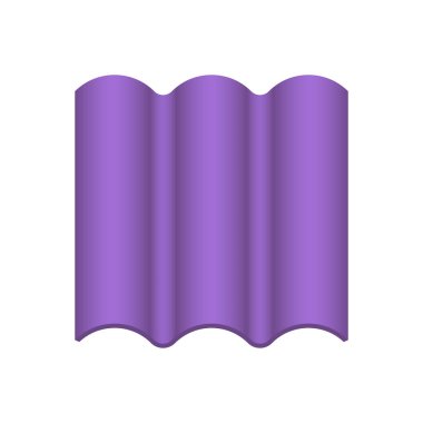 Çatı kaplama malzemesi simgesi tasarım.