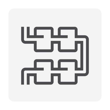 Su ikonu, 48x48 piksel Mükemmel ve düzenlenebilir vuruş.