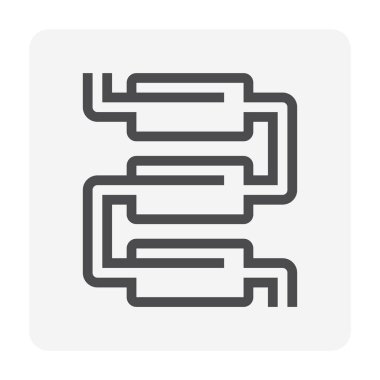 Su ikonu, 48x48 piksel Mükemmel ve düzenlenebilir vuruş.