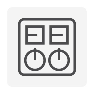 Su arıtma tankı simgesi, 48x48 piksel mükemmel ve düzenlenebilir vuruş.