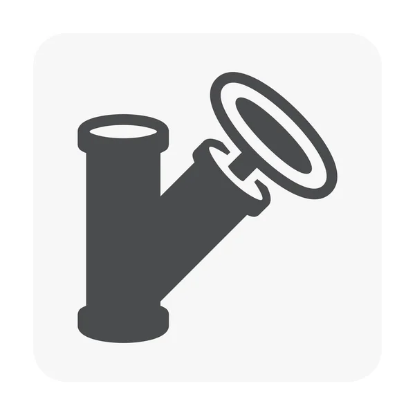 Icono Válvula Control Flujo — Vector de stock