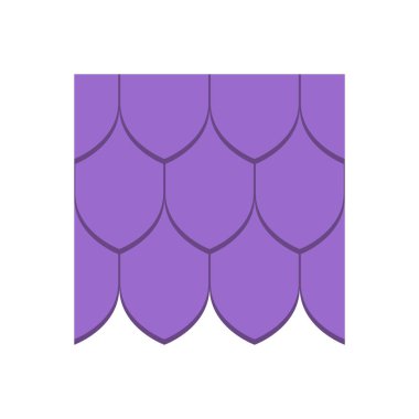 Çatı kaplama malzemesi simgesi tasarım.