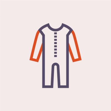 Güvenlik bezi veya güvenlik ekipmanı vektör ikonu tasarımı.