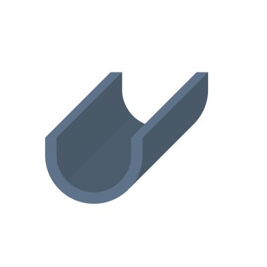 Cilt payı ve drenaj sistemi simgesi.