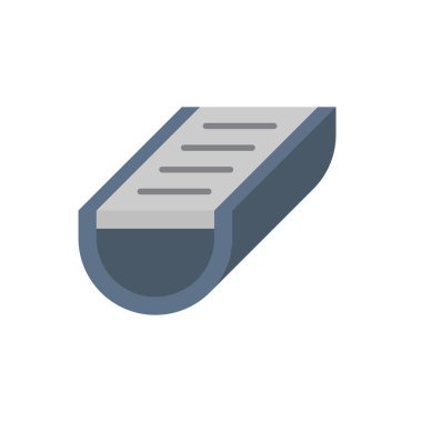 Cilt payı ve drenaj sistemi simgesi.