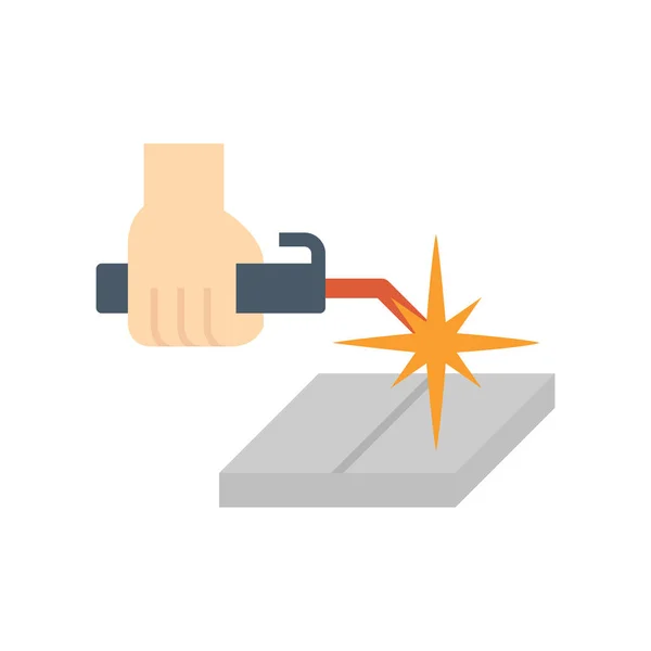 Welding Work Tools Vector Icon Design — Stock Vector