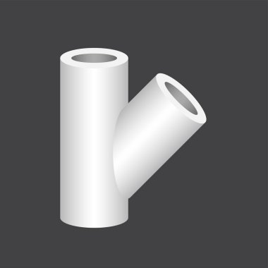 Vektör simge su tesisatı ve boru iş için uygun boru.