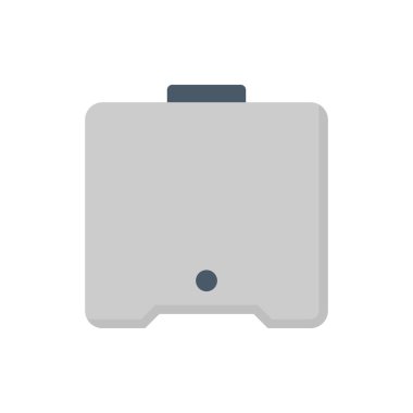 Tarım işleri grafik tasarım elementi için su tankı depolama vektör simgesi tasarımı.