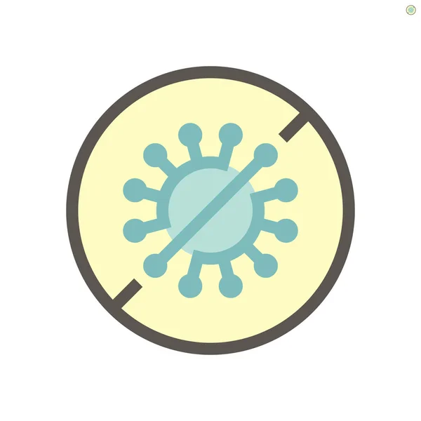 Coronavirus Disease Vector Icon Design 48X48 Pixel Perfect Editable Stroke — Stock Vector