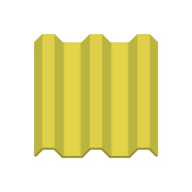 Çatı kaplama malzemesi simgesi tasarım.