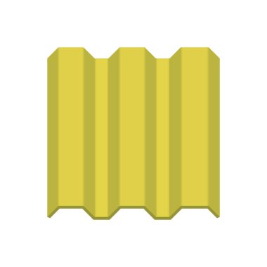 Çatı kaplama malzemesi simgesi tasarım.