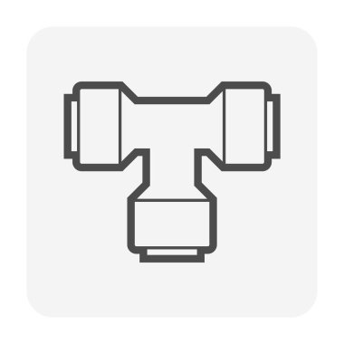 Su filtresi ve arıtma vektör simgesi seti tasarımı