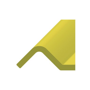 Çatı kaplama malzemesi simgesi tasarım.