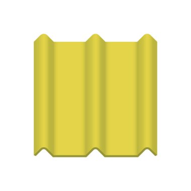 Çatı kaplama malzemesi simgesi tasarım.