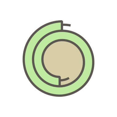 Klima kurulum araçları ve parça vektör simgesi tasarımı, düzenlenebilir vuruş.