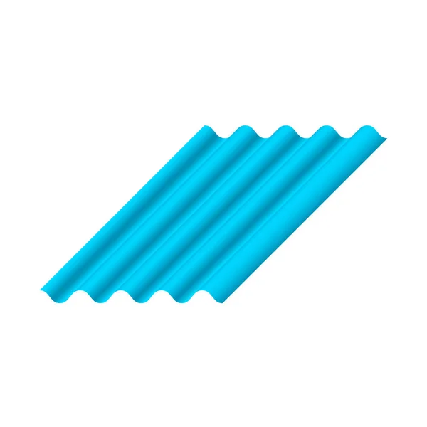 Matériau Toiture Icône Tuile Toit Design — Image vectorielle