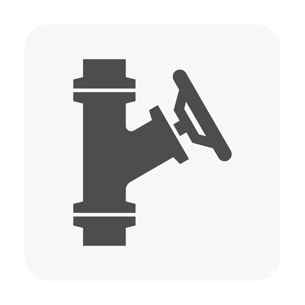 Flow Control Valve Icon — Stock Vector