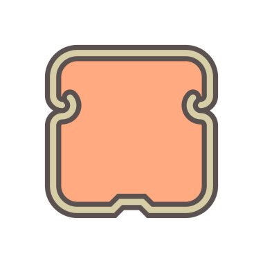 Klima kurulum araçları ve parça vektör simgesi tasarımı, düzenlenebilir vuruş.