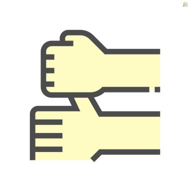 Ellerini yıka ve hijyen vektör ikonu tasarımı, 64x64 piksel mükemmel ve düzenlenebilir vuruş.