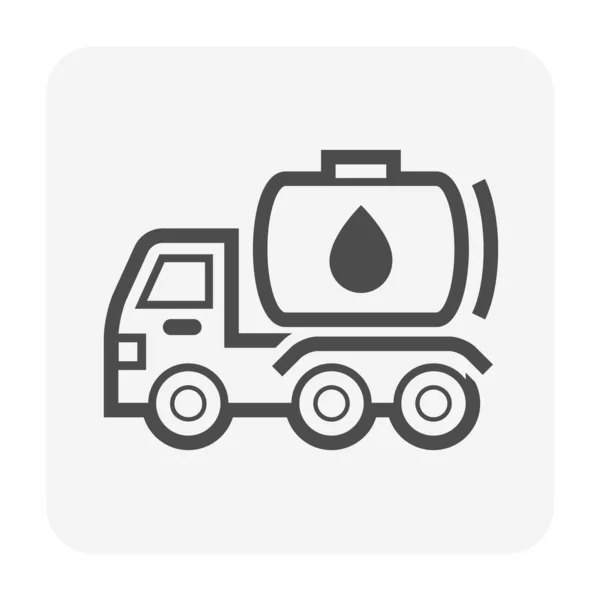 Fuente Agua Almacenamiento Agua Diseño Conjunto Iconos Tuberías — Vector de stock