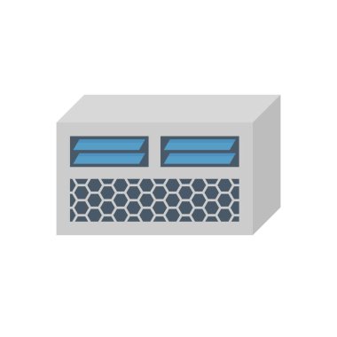 Fan bobini klima simgesi.