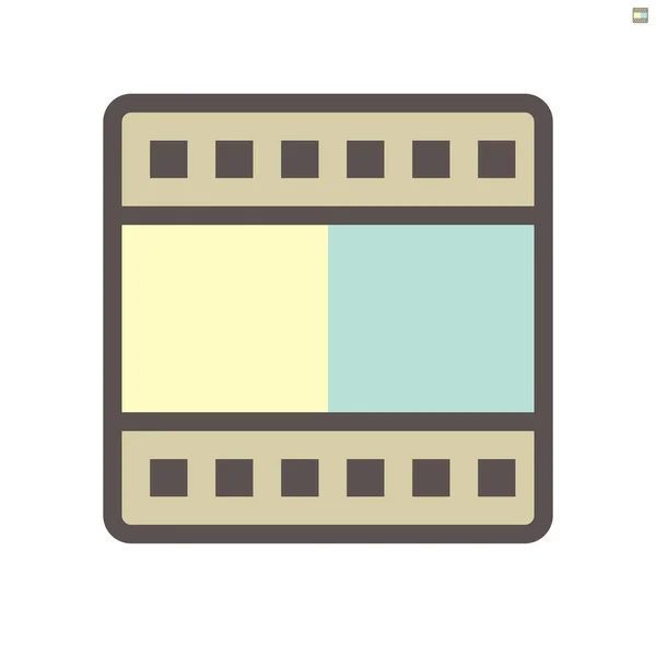 Дизайн Векторной Иконки Технологии Производства Пленки 48X48 Пикселей Идеальный Редактируемый — стоковый вектор