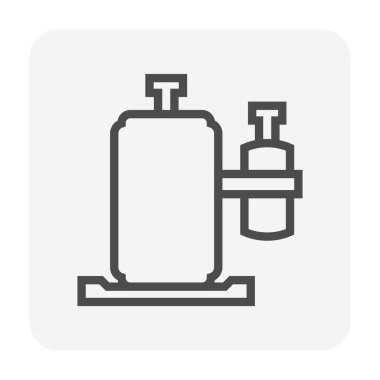 Havalandırma sistemi ikon tasarımının bir parçası olan döner vane hava kompresörü, düzenlenebilir vuruş.